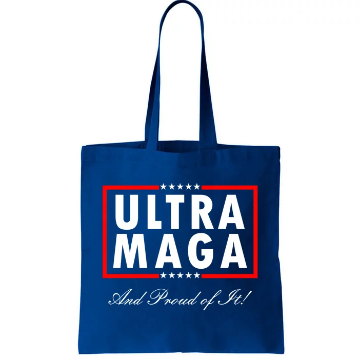 Ultra MAGA And Proud Of It Trump 2024 Anti Biden Tote Bag