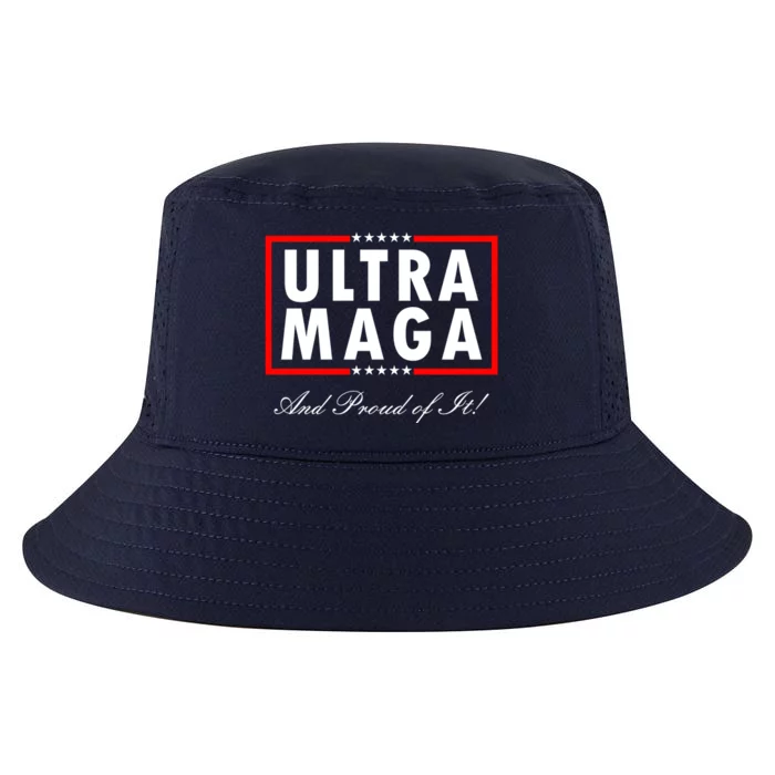 Ultra MAGA And Proud Of It Trump 2024 Anti Biden Cool Comfort Performance Bucket Hat