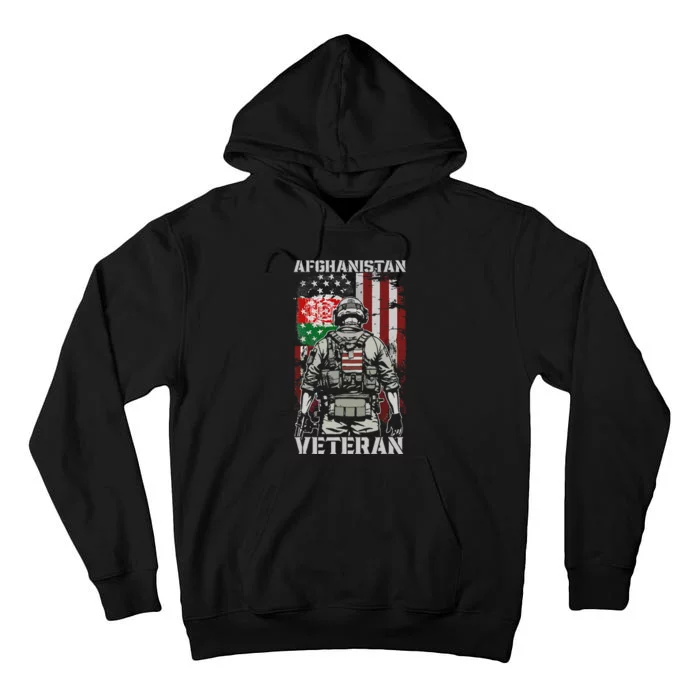 U.S. Military Afghanistan War Veteran Afghanistan Veteran Tall Hoodie