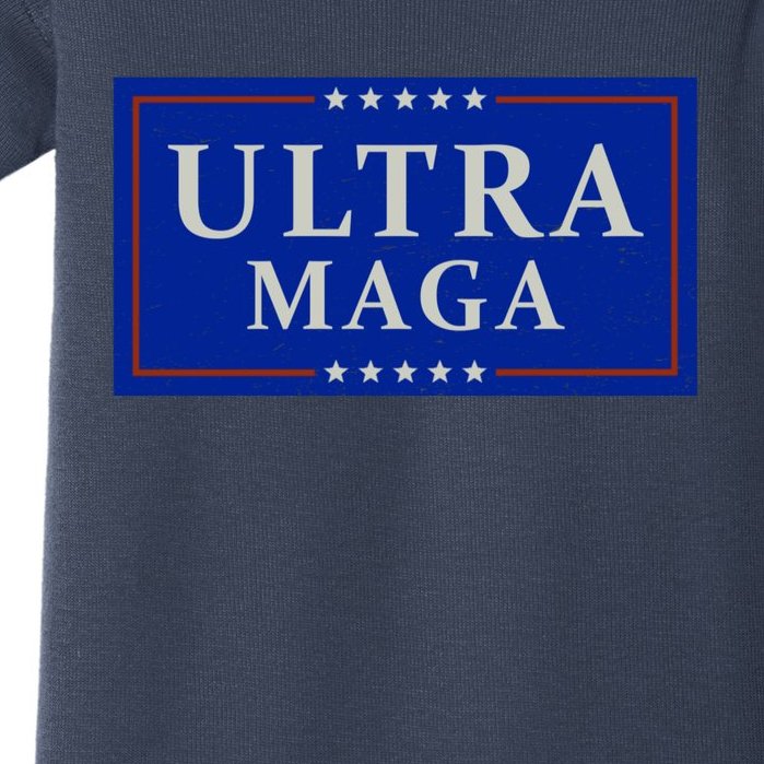 Ultra Maga Anti Joe Biden Ultra MAGA 1 Baby Bodysuit