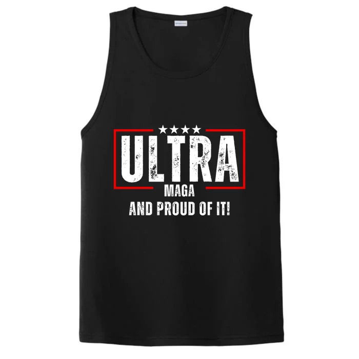 Ultra Maga And Proud Of It! Performance Tank