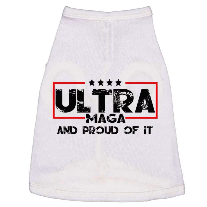 Ultra Maga And Proud Of It Anti Biden Doggie Tank