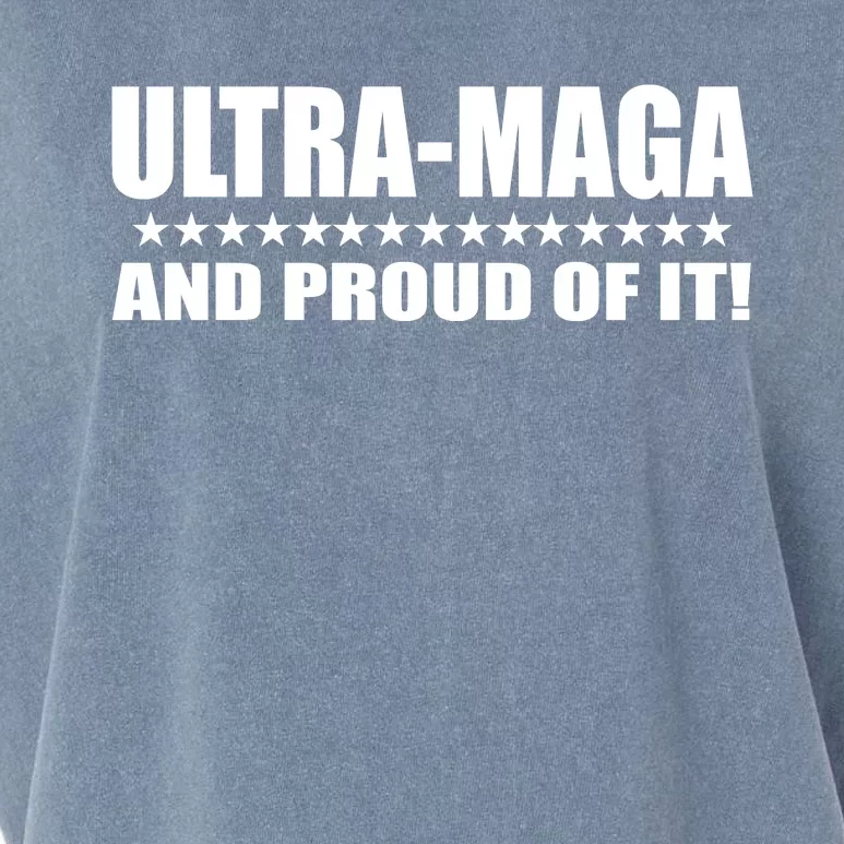 Ultra Maga And Proud Of It Garment-Dyed Women's Muscle Tee