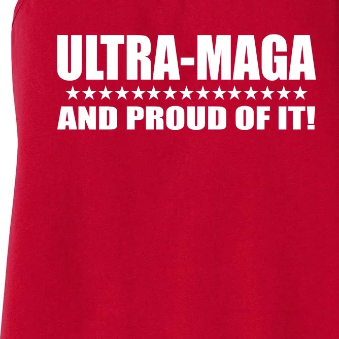 Ultra Maga And Proud Of It Women's Racerback Tank