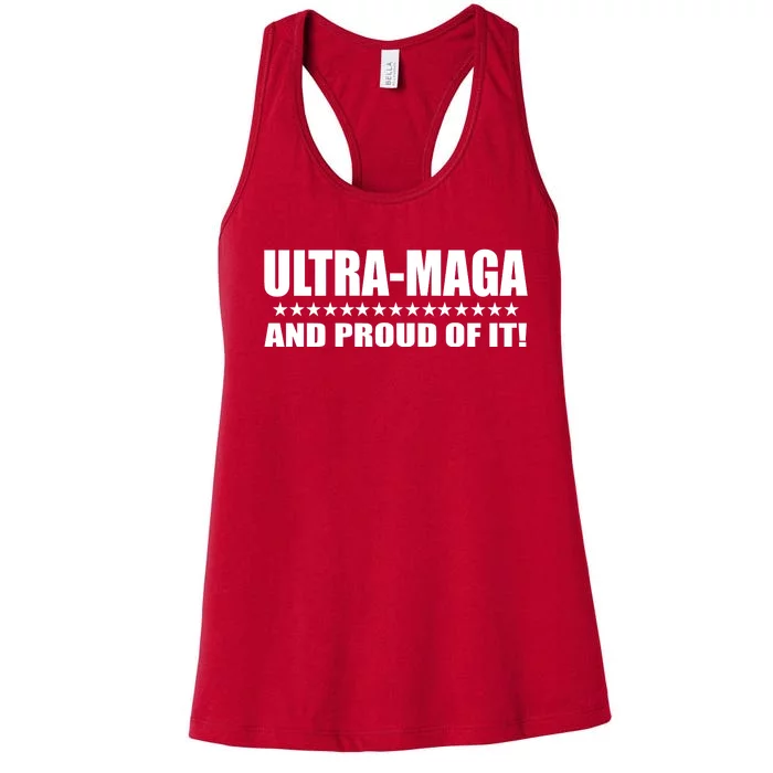 Ultra Maga And Proud Of It Women's Racerback Tank