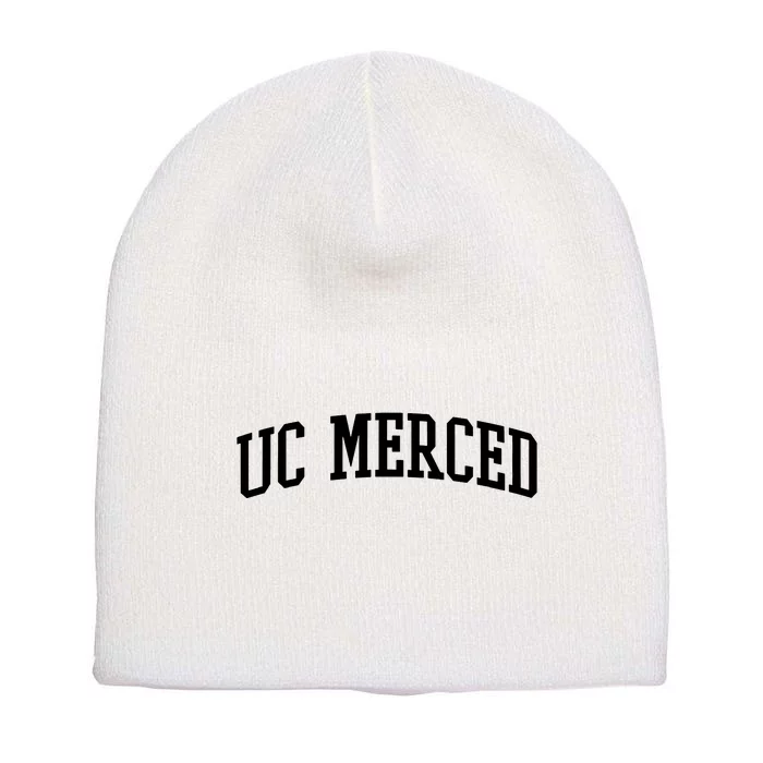 Uc Merced Athletic Arch College University @ Alumni Short Acrylic Beanie