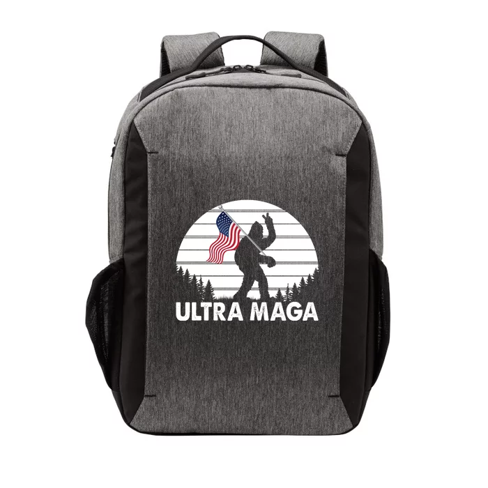 Ultra Maga Big Foot Sasquatch Vector Backpack