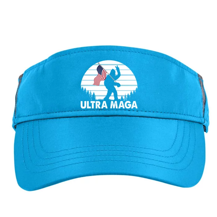 Ultra Maga Big Foot Sasquatch Adult Drive Performance Visor