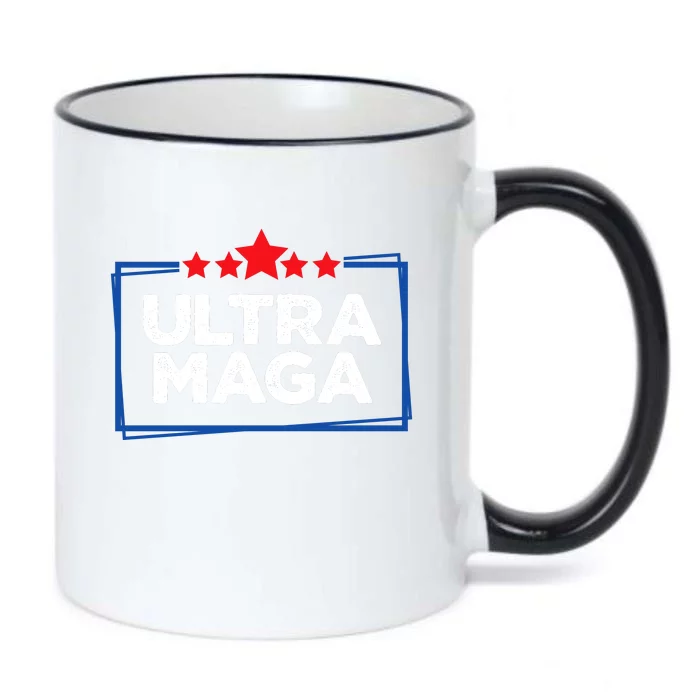 Ultra Maga Bold Graphic Black Color Changing Mug