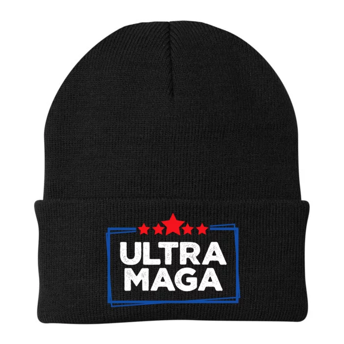 Ultra Maga Bold Graphic Knit Cap Winter Beanie