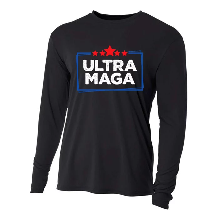 Ultra Maga Bold Graphic Cooling Performance Long Sleeve Crew