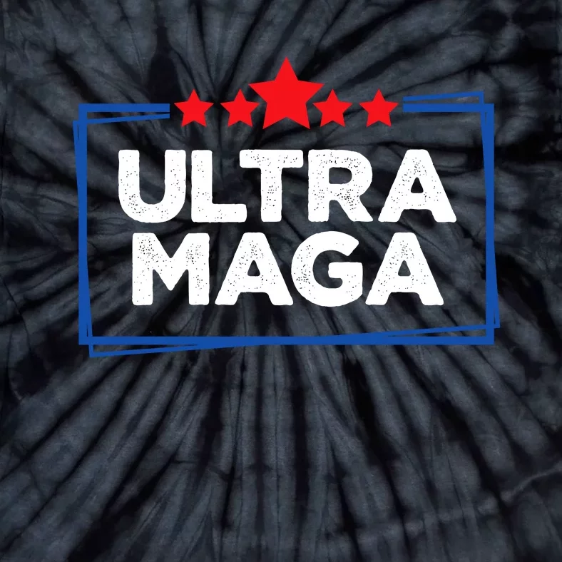 Ultra Maga Bold Graphic Tie-Dye T-Shirt