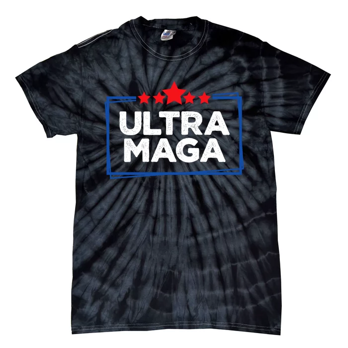 Ultra Maga Bold Graphic Tie-Dye T-Shirt