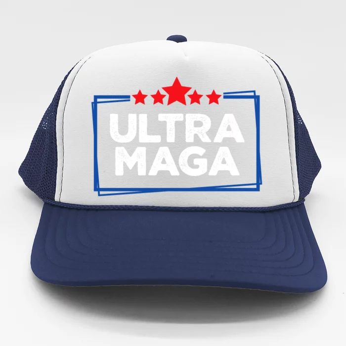 Ultra Maga Bold Graphic Trucker Hat