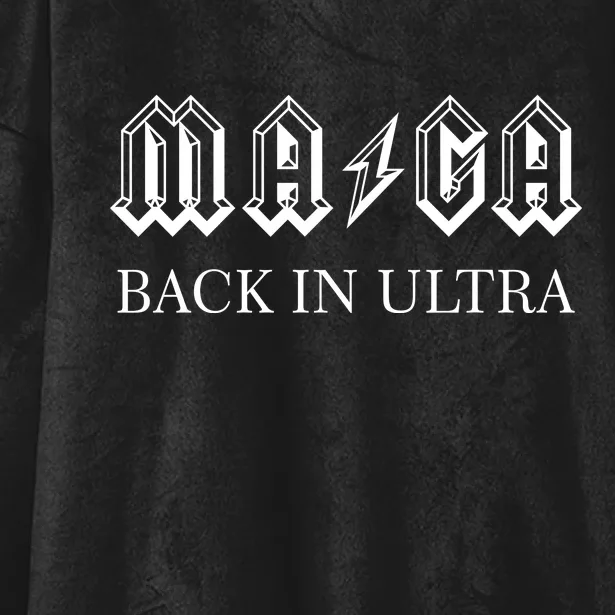 Ultra MAGA Back In Ultra Hooded Wearable Blanket