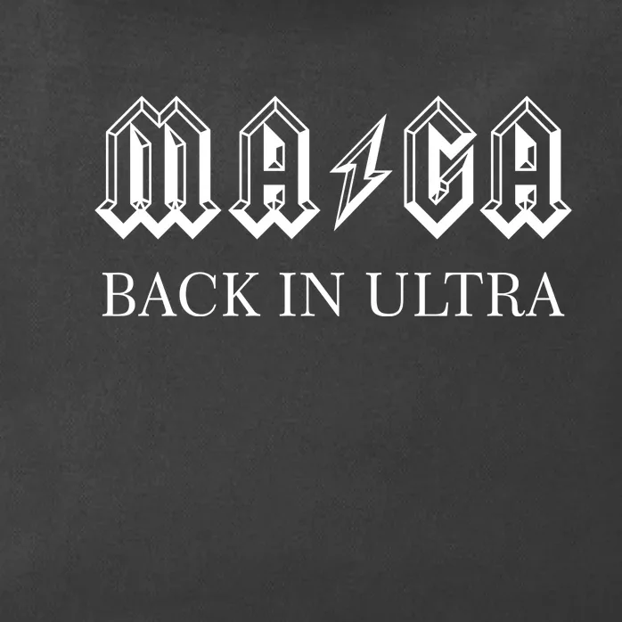 Ultra MAGA Back In Ultra Zip Tote Bag