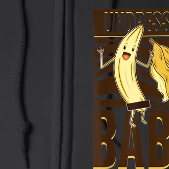 Undress Me Baby Banana Full Zip Hoodie