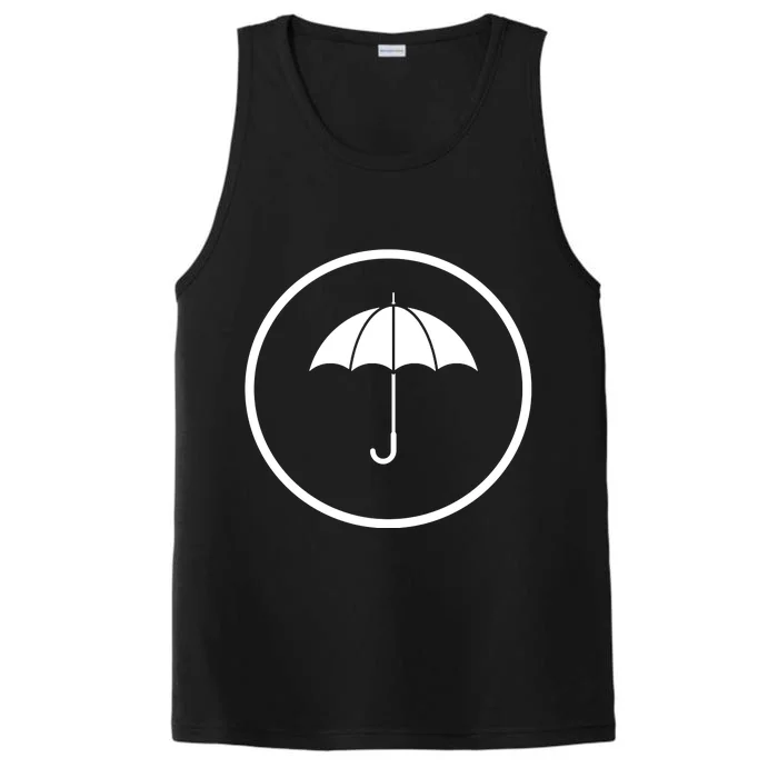 Umbrella Simple Emblem Performance Tank