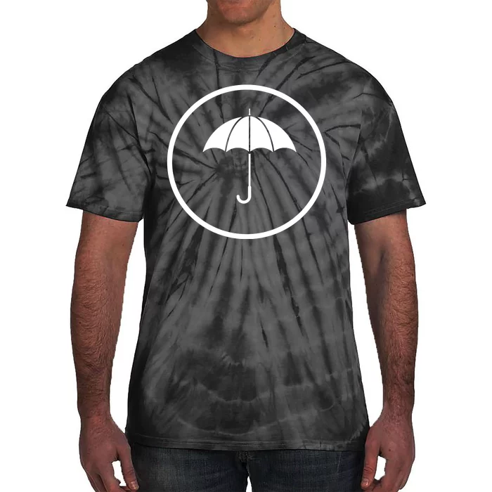 Umbrella Simple Emblem Tie-Dye T-Shirt