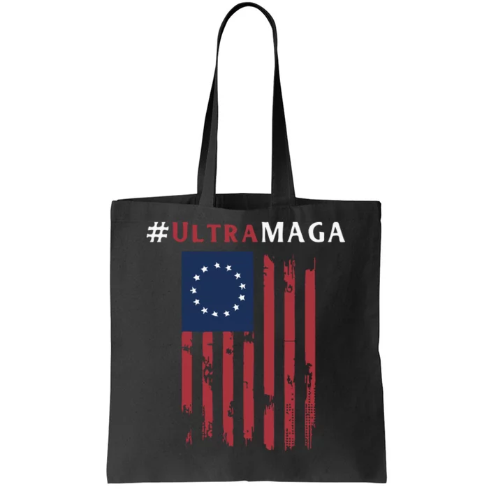 Ultra MAGA Conservative Anti Biden Republican Tote Bag