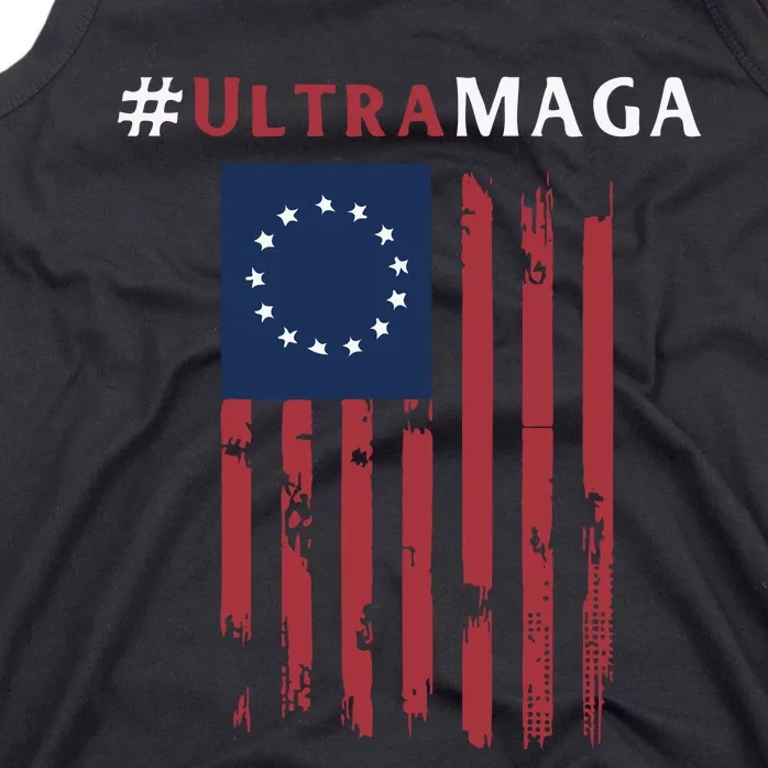 Ultra MAGA Conservative Anti Biden Republican Tank Top