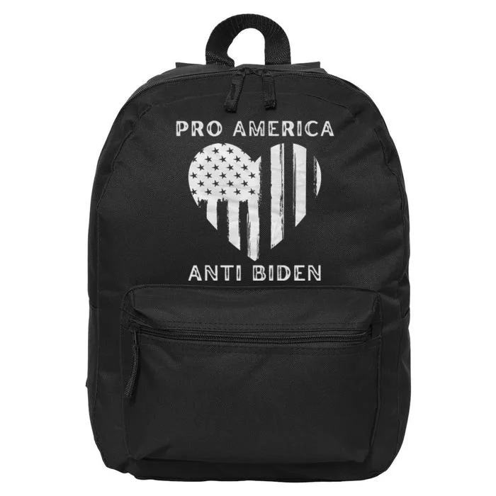 Utra MAGA Conservtive Anti Biden Fourth Of July 16 in Basic Backpack