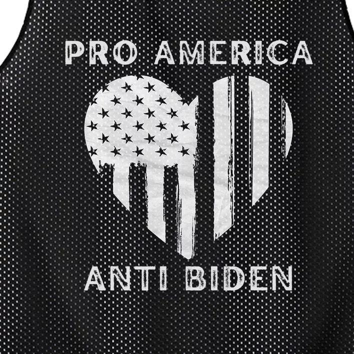 Utra MAGA Conservtive Anti Biden Fourth Of July Mesh Reversible Basketball Jersey Tank