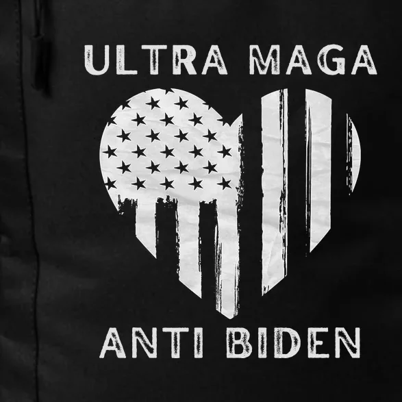 Utra MAGA Conservtive Anti Biden Fourth Of July Daily Commute Backpack