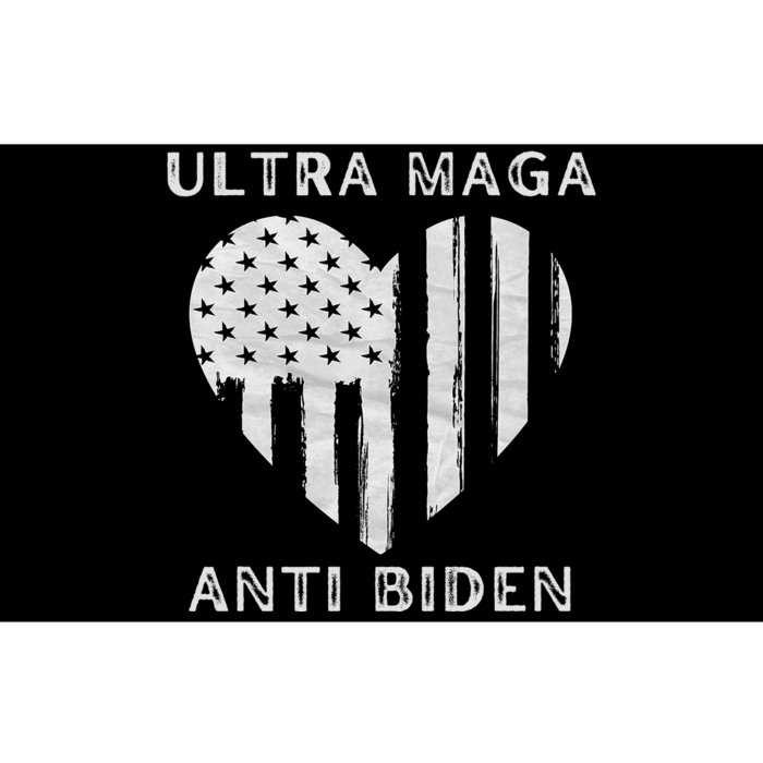 Utra MAGA Conservtive Anti Biden Fourth Of July Bumper Sticker