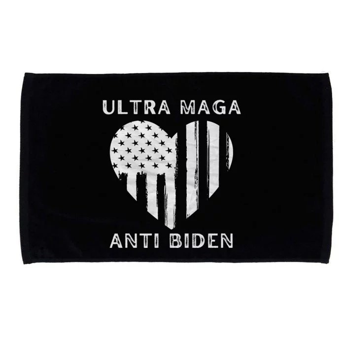 Utra MAGA Conservtive Anti Biden Fourth Of July Microfiber Hand Towel