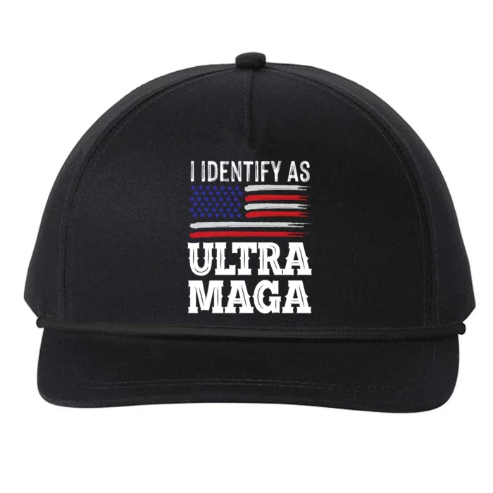 Ultra MAGA Conservative Republican Snapback Five-Panel Rope Hat