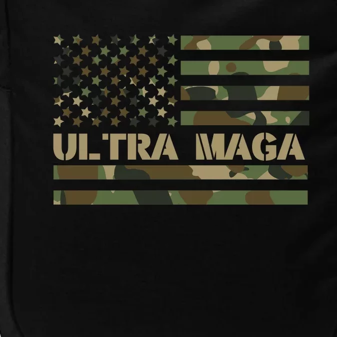 Ultra Maga Camouflage Patriotic Graphic Impact Tech Backpack