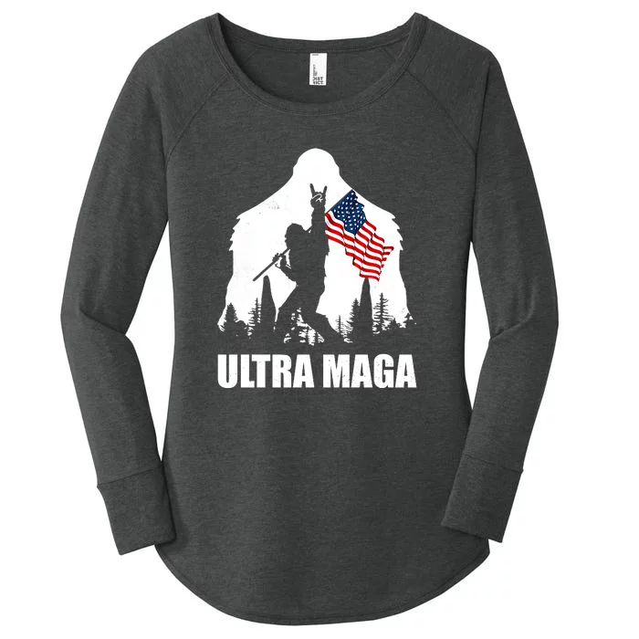 Ultra MAGA Conservative Republican Women's Perfect Tri Tunic Long Sleeve Shirt