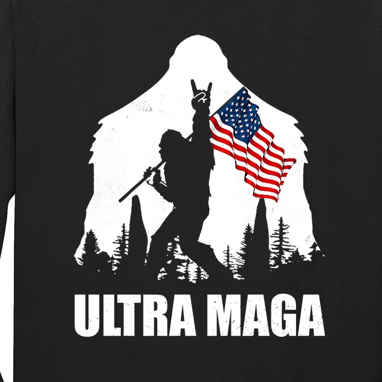 Ultra MAGA Conservative Republican Tall Long Sleeve T-Shirt