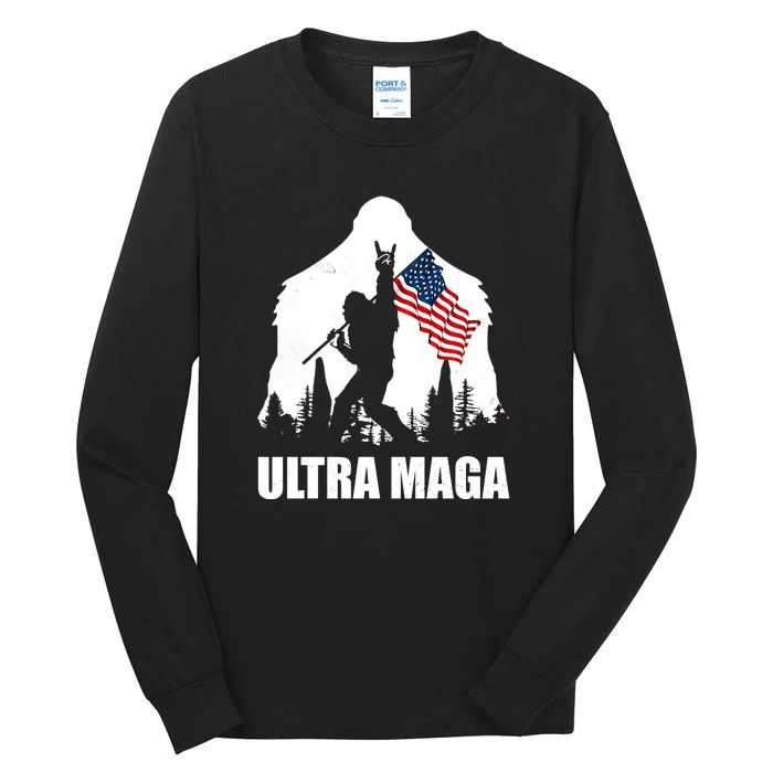 Ultra MAGA Conservative Republican Tall Long Sleeve T-Shirt