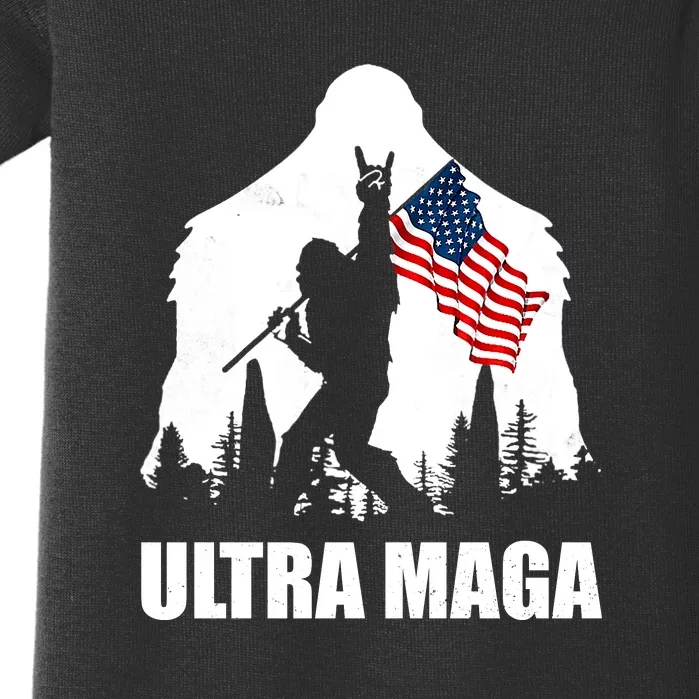 Ultra MAGA Conservative Republican Baby Bodysuit