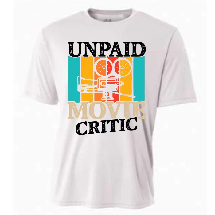 Unpaid Movie Critic Cooling Performance Crew T-Shirt