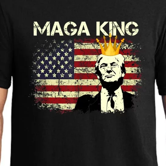 Ultra MAGA Conservative Donald Trump Pajama Set