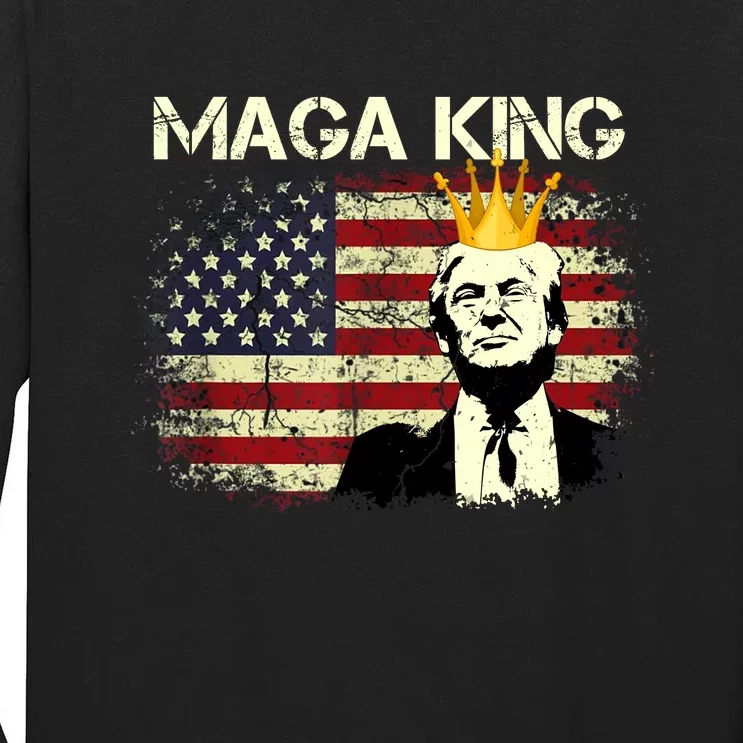 Ultra MAGA Conservative Donald Trump Tall Long Sleeve T-Shirt