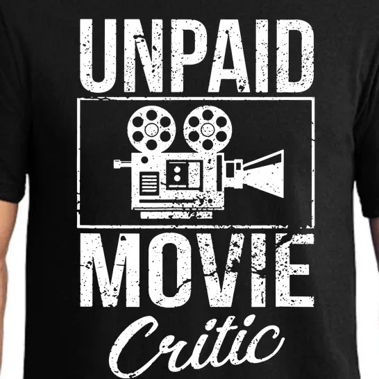 Unpaid Movie Critic Pajama Set