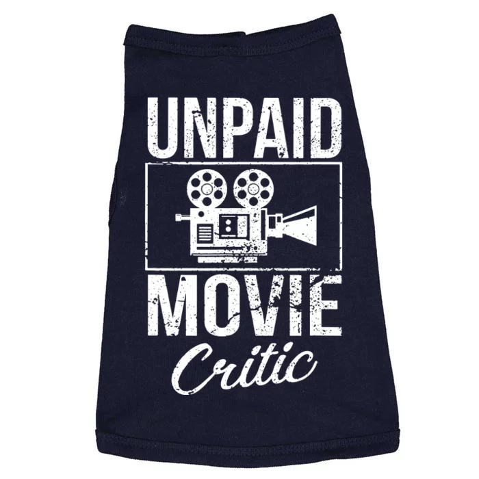 Unpaid Movie Critic Doggie Tank