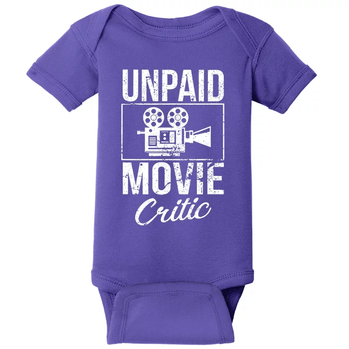 Unpaid Movie Critic Baby Bodysuit