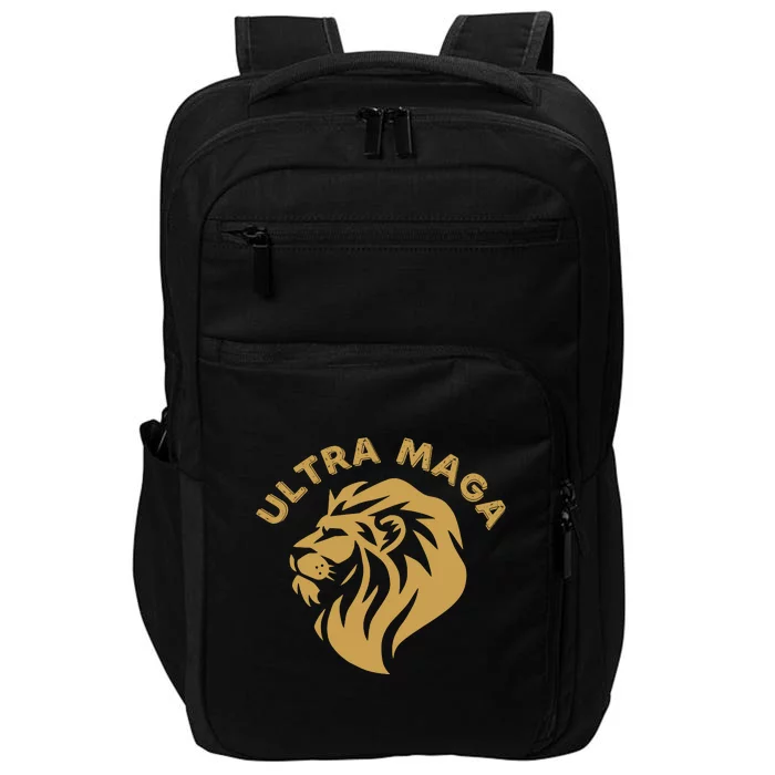 Ultra MAGA Conservative Anti Biden Impact Tech Backpack