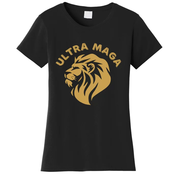 Ultra MAGA Conservative Anti Biden Women's T-Shirt