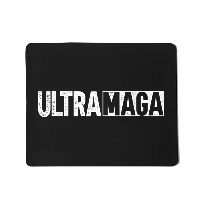 Ultra MAGA Conservative Anti Joe Biden Mousepad