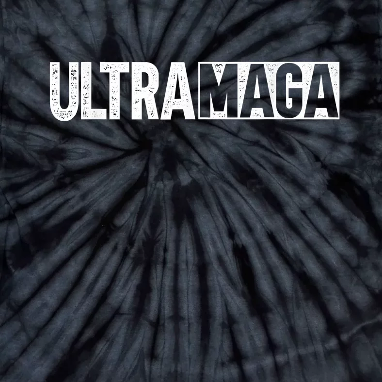 Ultra MAGA Conservative Anti Joe Biden Tie-Dye T-Shirt