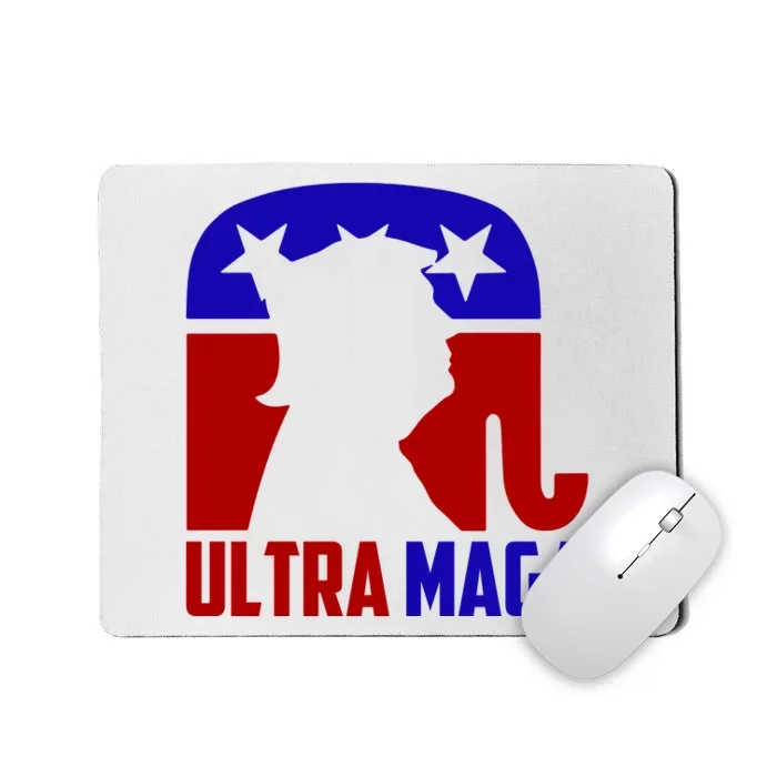 Ultra MAGA Conservative Donald Trump Mousepad