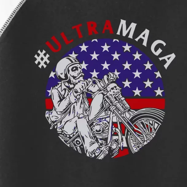 Ultra Maga Donald Trump 2024 Toddler Fine Jersey T-Shirt