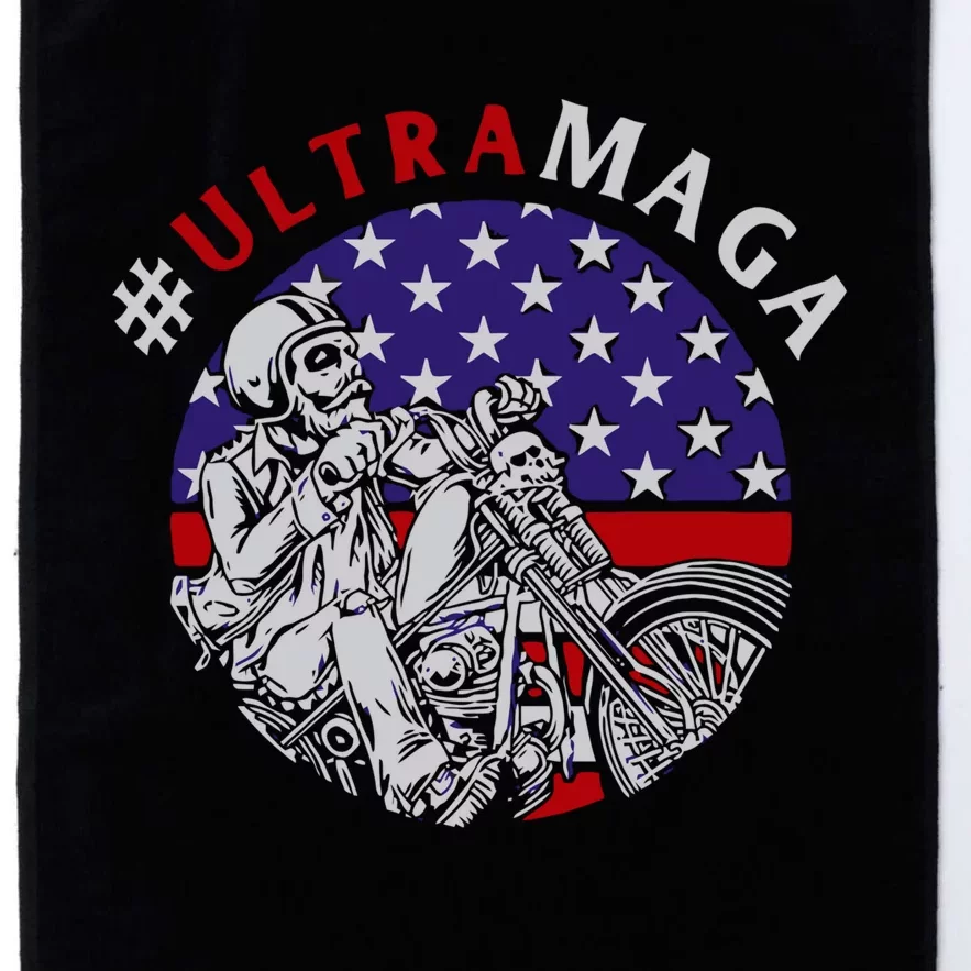 Ultra Maga Donald Trump 2024 Platinum Collection Golf Towel