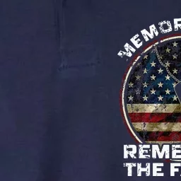 US Memorial Day Remember The Fallen Softstyle Adult Sport Polo